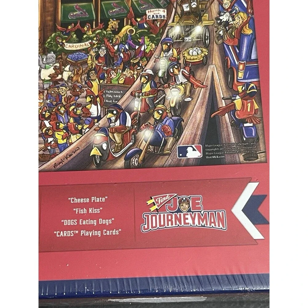 St Louis Cardinals 500 Piece Puzzle Search Puzzle Can You Find Joe NEW Sealed